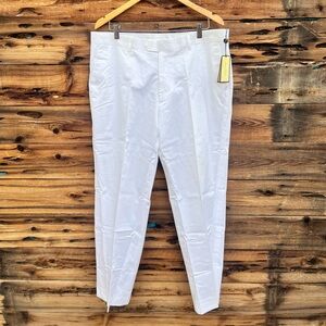 ALAN FLUSSER | NWT White Slack Dress Pants 38x29